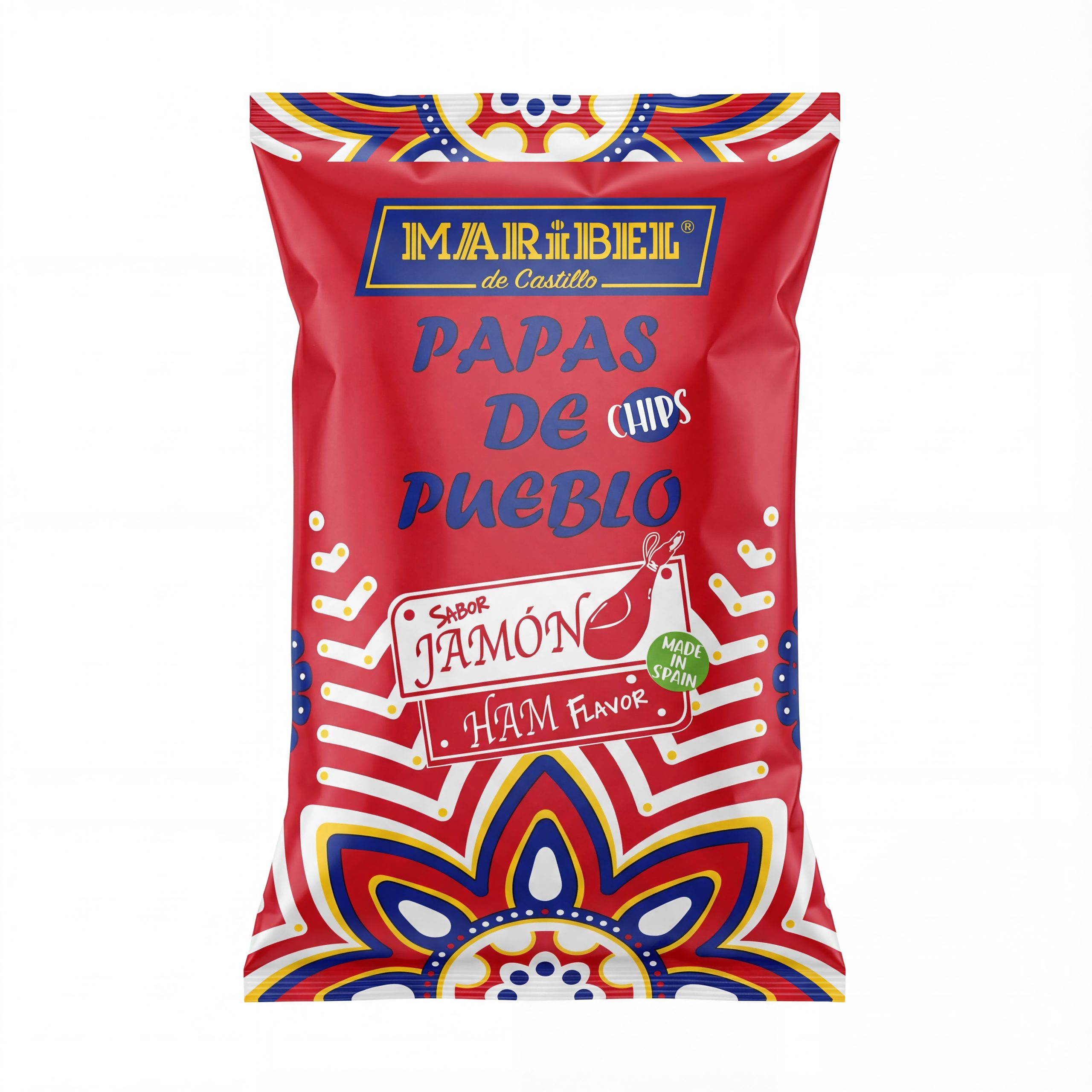 Papas de Pueblo Jamón 50 gr