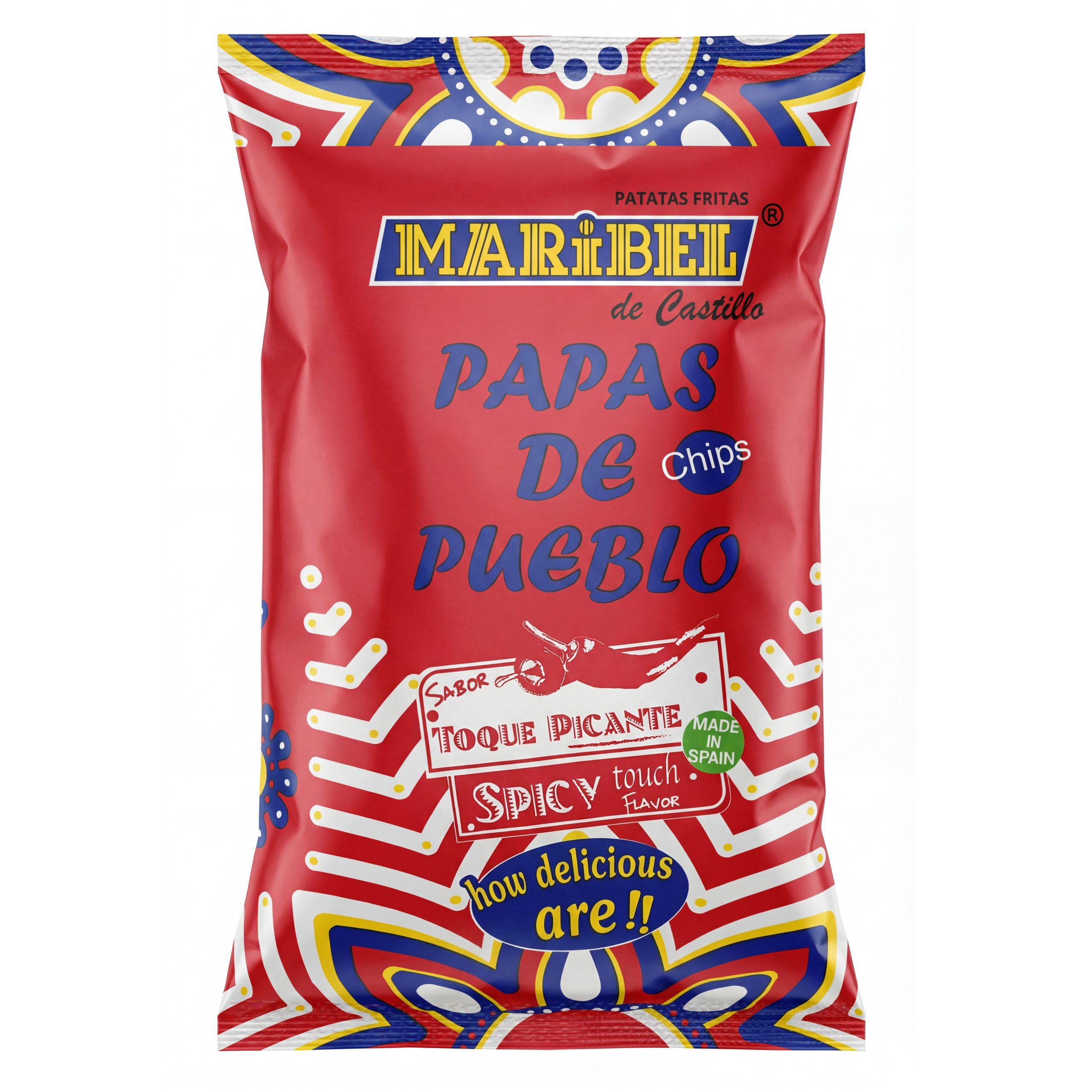 Papas de Pueblo Toque Picante 130 gr