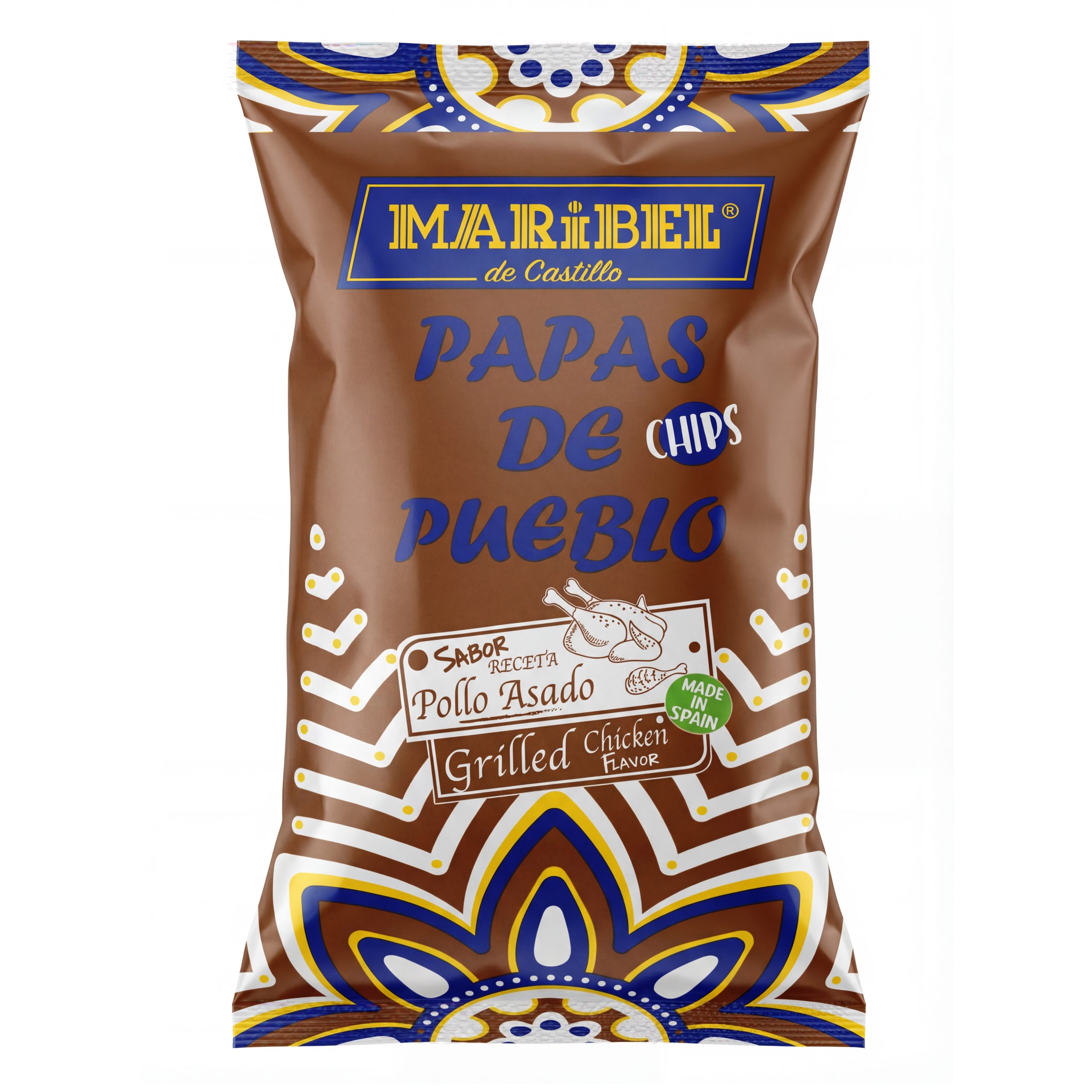 Papas de Pueblo Pollo Asado 130 gr